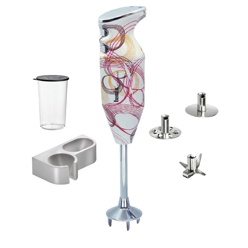 Daudzfunkcionāls blenderis komplektā ar turētāju un piederumiem