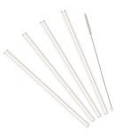 STEUBER stikla salmiņu un birstītes komplekts  | 1