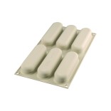 SILIKOMART silikona cepamā forma "Kit pop eclair", 6 gab.  6 x 140 ml (viso: 840 ml) | 1