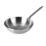 LACOR dzelzs panna WOK "Ferrum" Diametrs: Ø 32 cm, fiksēts rokturis | 1