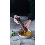 LACOR sāls un piparu dzirnaviņas "Wood" 20 cm | 2