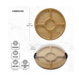 LifetimeBRANDS servēšanas paplāte  Ø 35,5 cm | 3