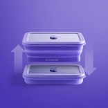 COOX silikona salokāmā kastīte “Collaptibox” 250 ml | 2