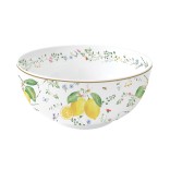 EASY LIFE porcelāna bļoda "Fleurs et citrons" | 2