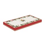 EASY LIFE servēšanas šķīvis "Christmas berries" 37 x 14 cm | 2