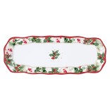 EASY LIFE servēšanas šķīvis "Christmas berries" 37 x 14 cm | 1