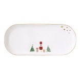 EASY LIFE servēšanas šķīvis "Let it snow" 34 x 15 cm | 1