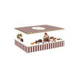 EASY LIFE porcelāna krūze ar apakštasi "Sweet moments" 350 ml | 2
