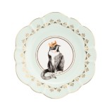 YVONNE ELLEN porcelāna šķīvis "Cat" Ø 23 cm | 1