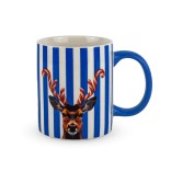 WD LIFESTYLE porcelāna krūze "Candy Cane Horn" 330 ml | 1