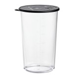 Komplektā: bamix® trauks ar vāku un mērogu, tilpums 600 ml