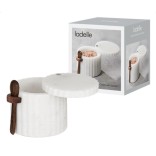 LADELLE sāls trauks ar karotīti "Mason" 9 x 10 cm | 1