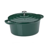 KELA čuguna sautējamais katls ar vāku "Calido" Ø 26 cm, 4,6 l | 1