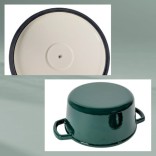 KELA čuguna sautējamais katls ar vāku "Calido" Ø 26 cm, 4,6 l | 4