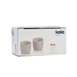 KELA porcelāna olu turētājs "Bob", 2 vnt.  | 4