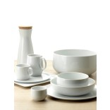 MEDARD DE NOBLAT porcelāna šķīvis "Yaka White" Ø 27 cm | 2