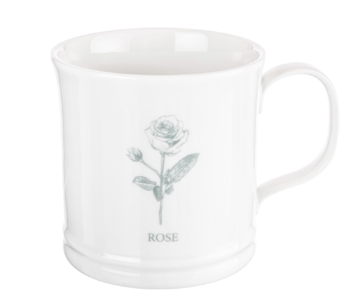 MARY BERRY porcelāna krūze "Rose" 300 ml | 2