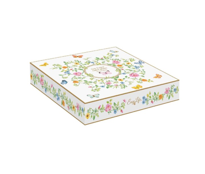 EASY LIFE servēšanas piramīda "Dancing butterflies" Ø 16 cm; Ø 21 cm | 2