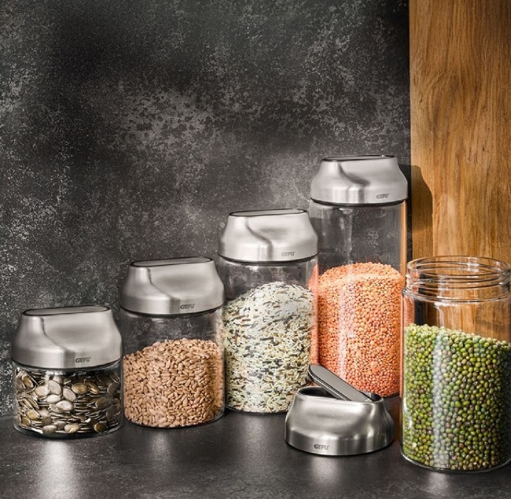 GEFU stikla trauks beztaras pārtikas produktiem "Kippo" 10,5 cm | 2