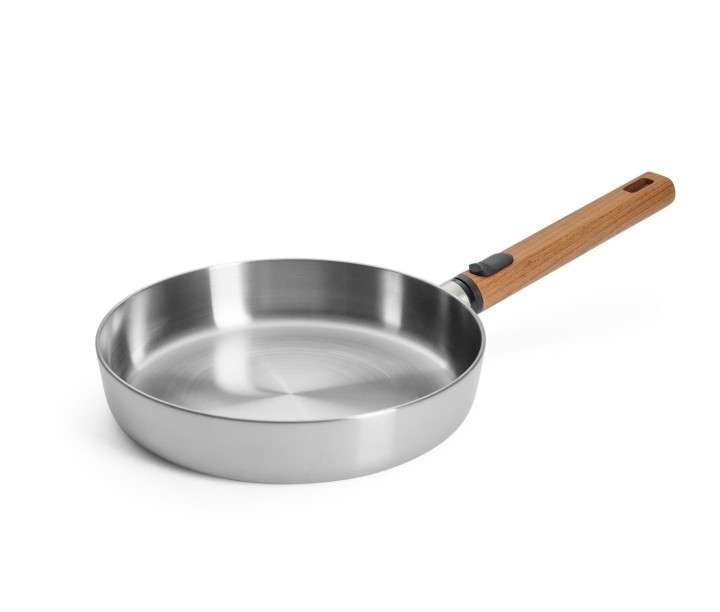 Nerūsējošā tērauda panna WOLL "Logic steel Induction" Ø 24 cm | 1