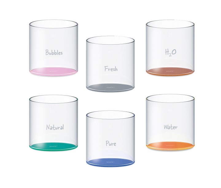 WD LIFESTYLE glāzes, 6 vnt., 250 ml  | 1