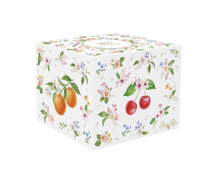 EASY LIFE porcelāna krūze "Fancy Fruit", 400 ml  | 3