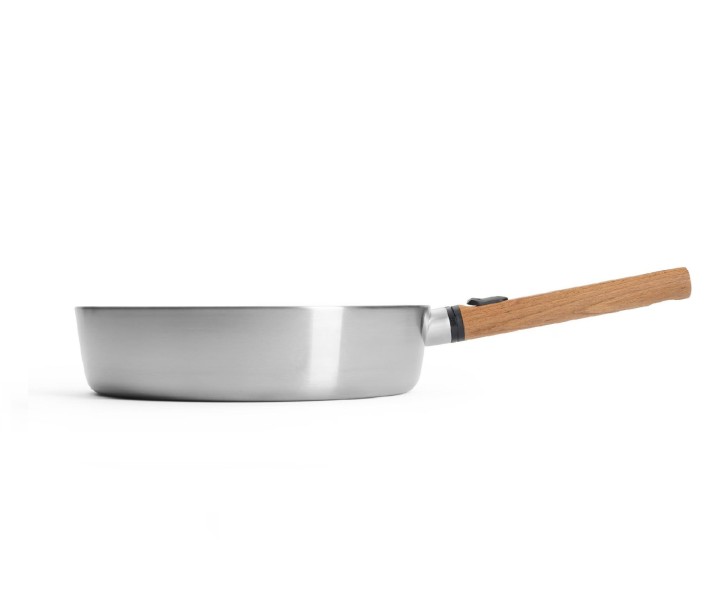 Nerūsējošā tērauda panna WOLL "Logic steel Induction" Ø 28 cm | 4