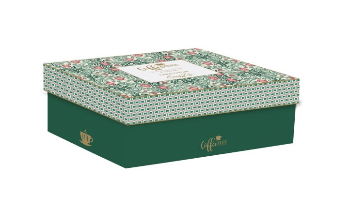 EASY LIFE porcelāna tasīšu komplekts ar šķīvīšiem "Floral fantasy", 2 vnt., 240 ml  | 3