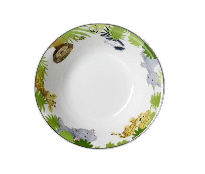 RITZENHOFF & BREKER porcelāna bērnu trauku komplekts "Afrikatiere", 3 daļas  | 2