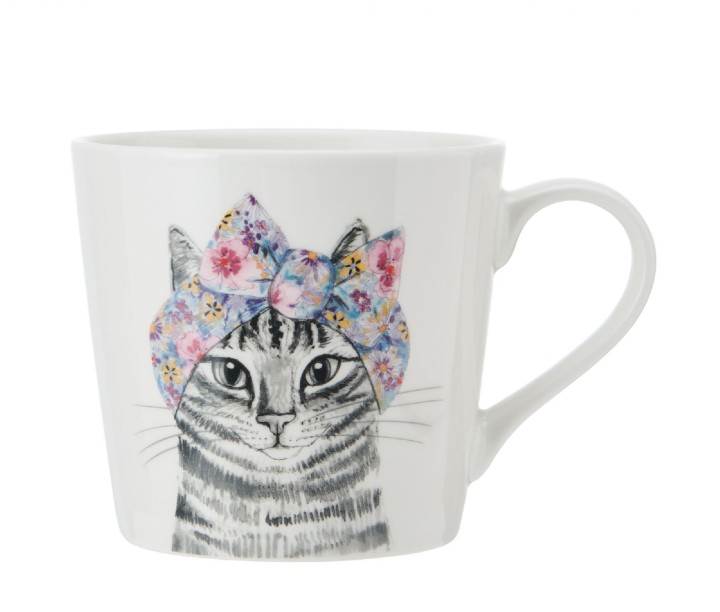 LIFETIMEBRANDS porcelāna krūze "Cat", 380 ml  | 1