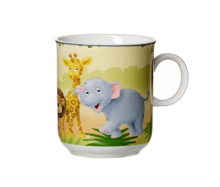 RITZENHOFF & BREKER porcelāna bērnu trauku komplekts "Afrikatiere", 3 daļas  | 3