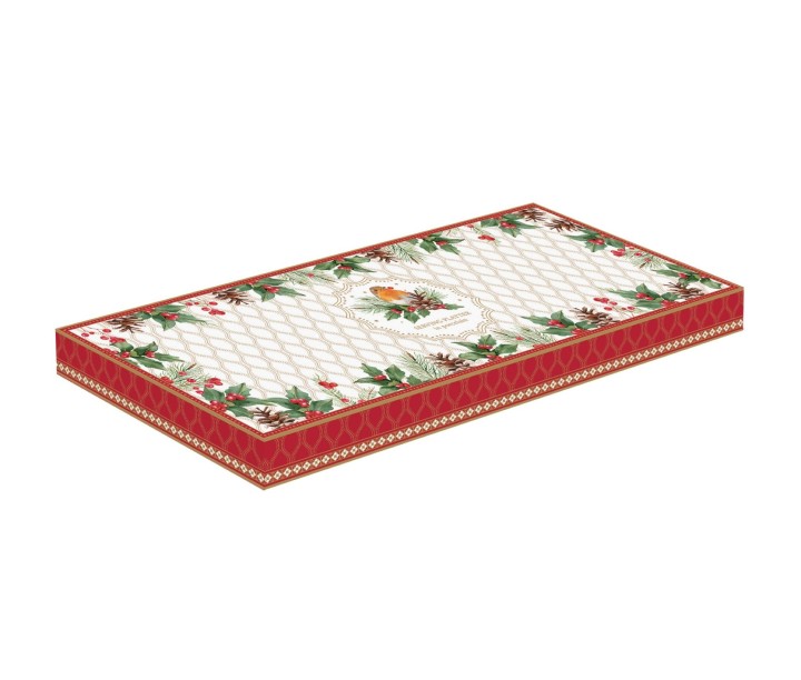 EASY LIFE servēšanas šķīvis "Christmas berries" 37 x 14 cm | 2