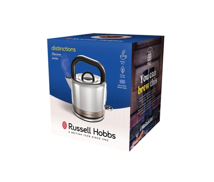 "Russell Hobbs" elektriskā tējkanna "Titanium", 1,5 l, 26422-70  | 8