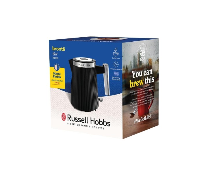 „Russell Hobbs” elektriskā tējkanna  "Bronte Black", 1,7 l, 26750-70 | 7