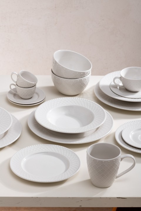 BRANDANI porcelāna tasīšu komplekts "Burlesque" 2 gab., 450 ml | 2