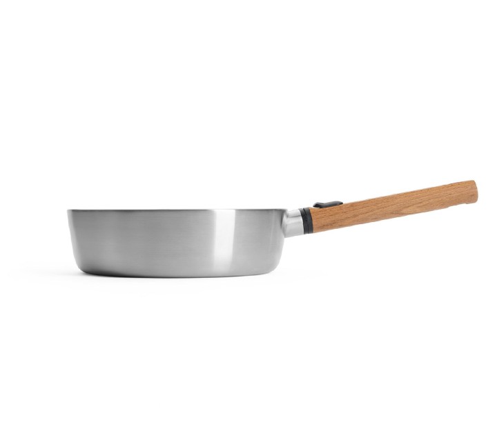 Nerūsējošā tērauda panna WOLL "Logic steel Induction" Ø 24 cm | 4
