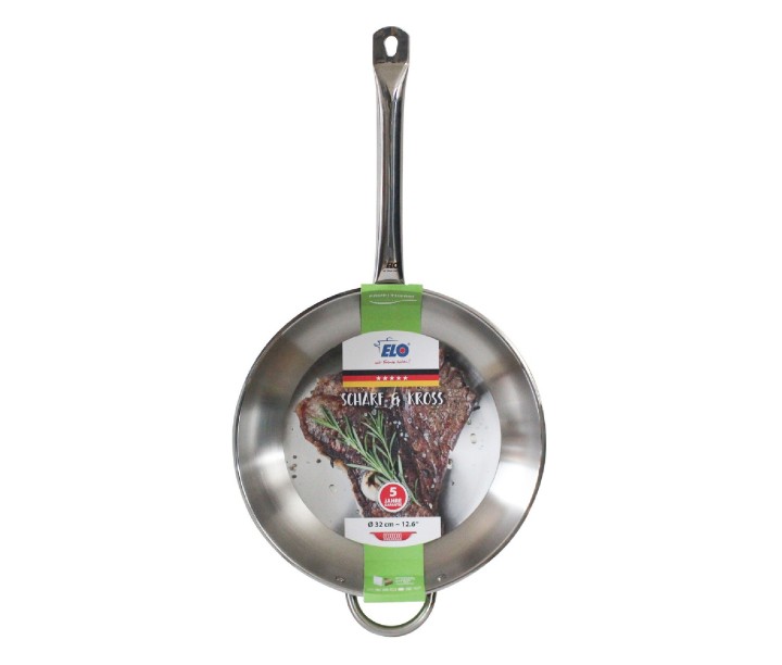 ELO nerūsējošā tērauda panna "Profi Therm" Ø 32 cm | 3