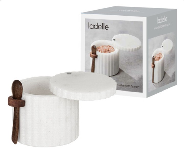 LADELLE sāls trauks ar karotīti "Mason" 9 x 10 cm | 1