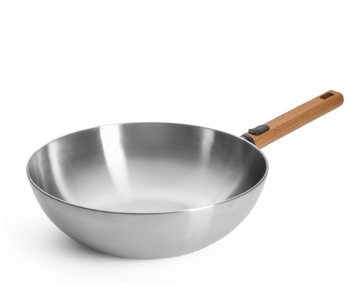 Nerūsējošā tērauda panna WOLL "Logic steel Induction",WOK, Ø 30 cm Ø 30 cm | 1