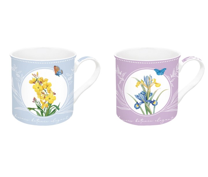 EASY LIFE porcelāna krūžu komplekts "Royal Blossom" 2 gab., 300 ml | 1