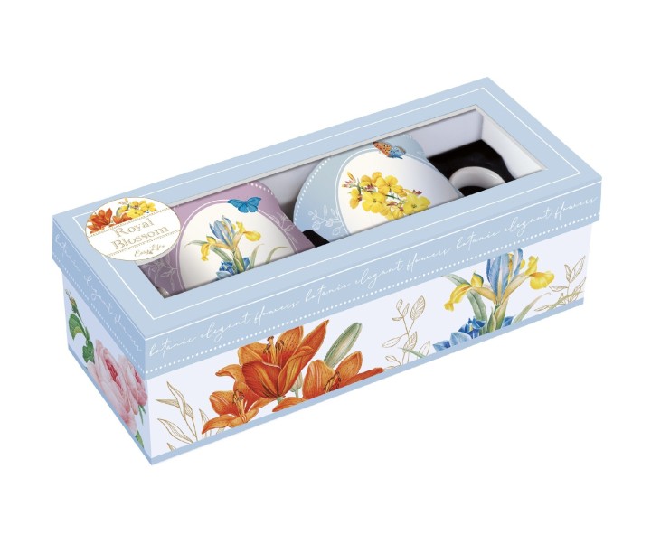 EASY LIFE porcelāna krūžu komplekts "Royal Blossom" 2 gab., 300 ml | 3