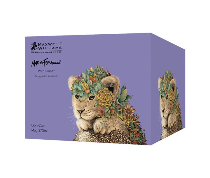 MAXWELL AND WILLIAMS porcelāna krūze "Lion", 370 ml  | 3