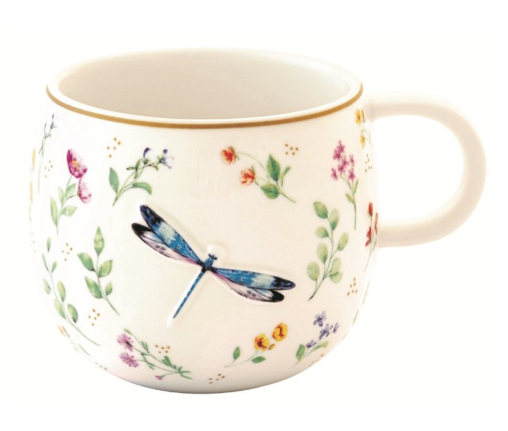 EASY LIFE porcelāna krūze "Fancy Garden", 400 ml  | 4