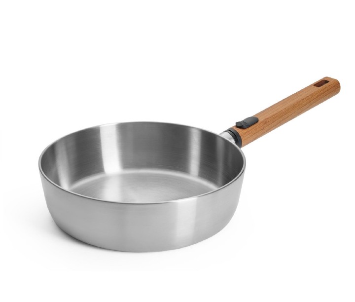 Nerūsējošā tērauda panna WOLL "Logic steel Induction" Ø 24 cm | 1