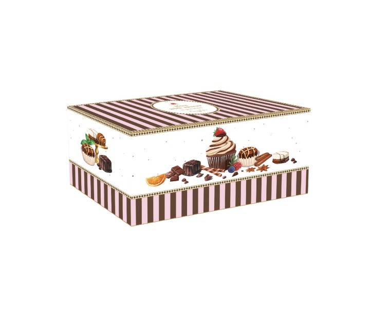EASY LIFE porcelāna krūze ar apakštasi "Sweet moments" 350 ml | 2