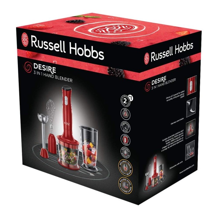 "Russell Hobbs" rokas blenderis "Desire 3-IN-1" 24700-56  | 6