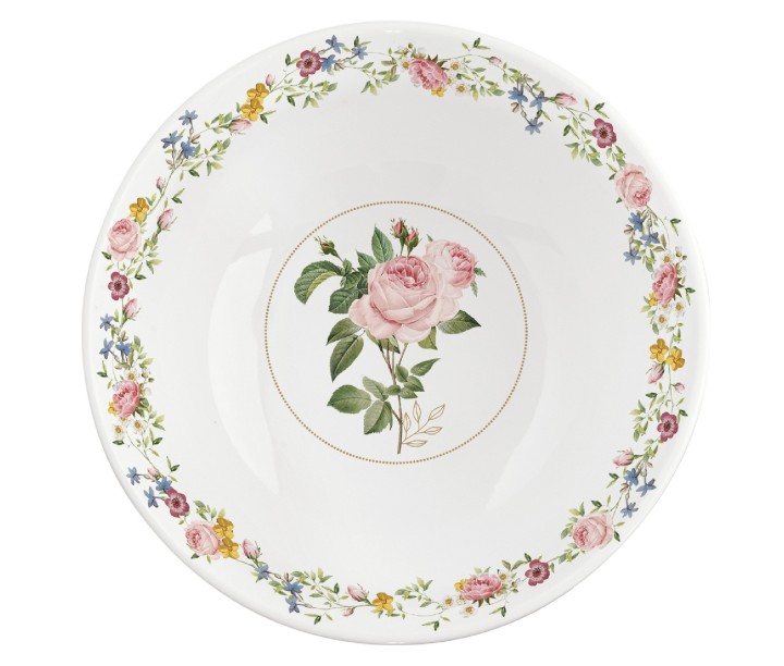 EASY LIFE porcelāna bļoda "Chant des Roses", Ø 23 cm   | 2