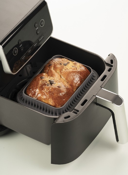 SILIKOMART silikona cepšanas forma karstā gaisa fritēšanai "Silfry bread" 15 x 10 x 7,5 cm | 5