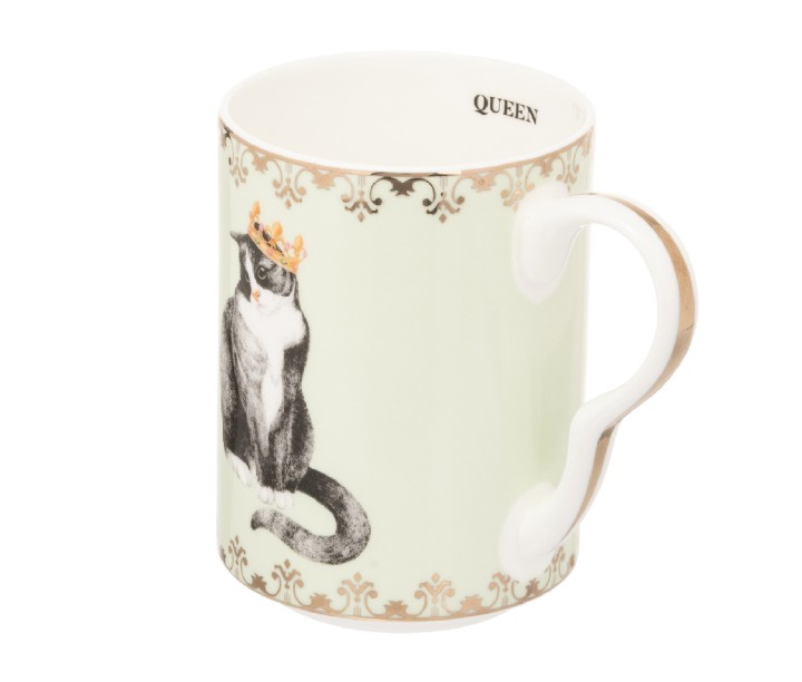 YVONNE ELLEN porcelāna krūze "Cat" 350 ml | 2