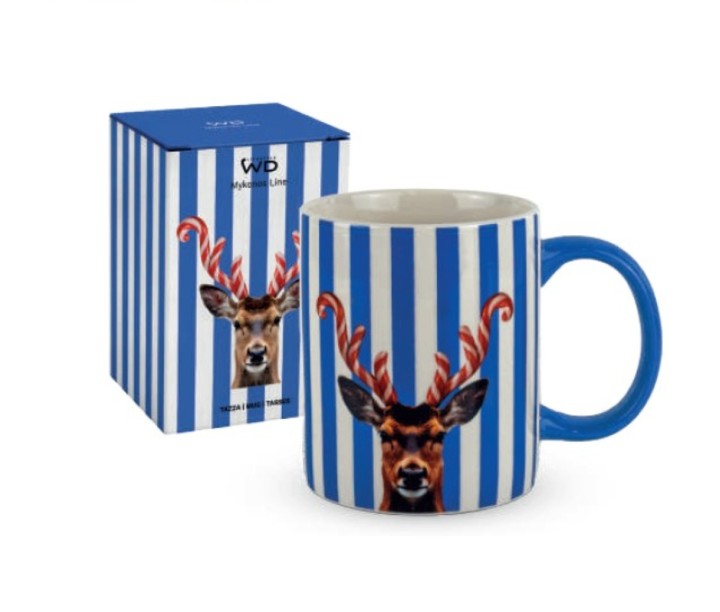 WD LIFESTYLE porcelāna krūze "Candy Cane Horn" 330 ml | 4